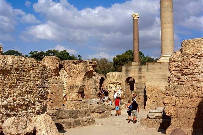 Archaelogical Site Of Carthage + Picturesque Village Of Sidi Bou Said - Carthage Museum on Byrsa Hill: From Phoenicians to Punic Ports