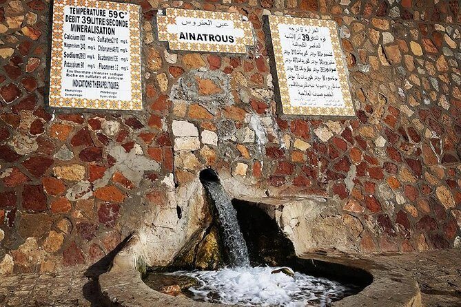 DayTrip to KORBOUS Thalasso-Thermal Bath & Spectacular SEA Cliffs - From Hammamet with pickup and Wi‑Fi: the ride matters