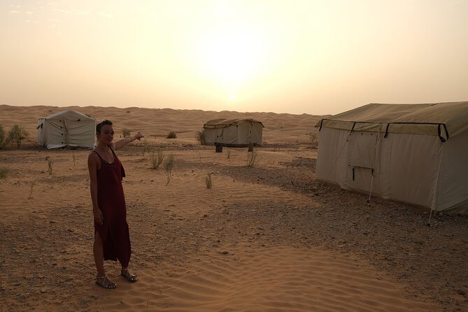 From Djerba : 2 Days desert tour with a night under a tent - Les Chotts salt lake at Sabkhet El Melah: where the desert looks different