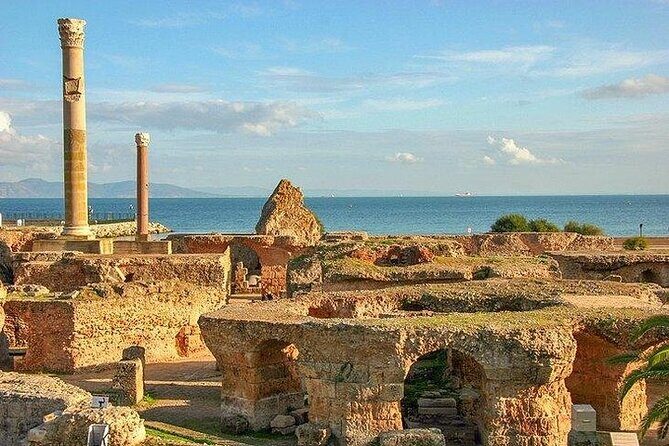 Full-Day Shore Excursion Private Tour in Tunisia Carthage ,Medina, Sidi Bou said - Guide experience: Nourredine’s English strength and one reported concern