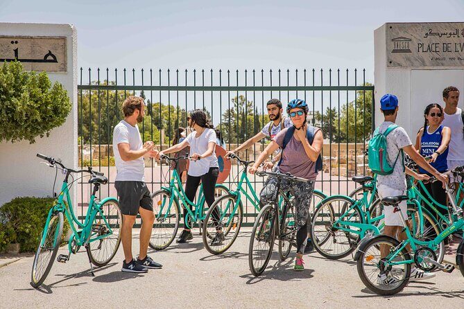 Self guided bike tour of Carthage archeological site - Sidi Bou Said: when you want charm after the stones